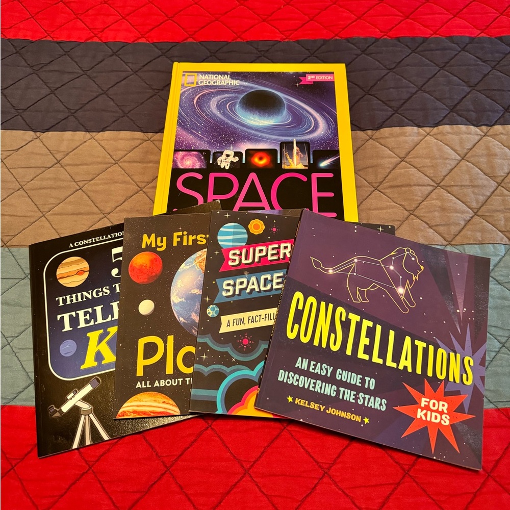 Space Themed Books for Kids